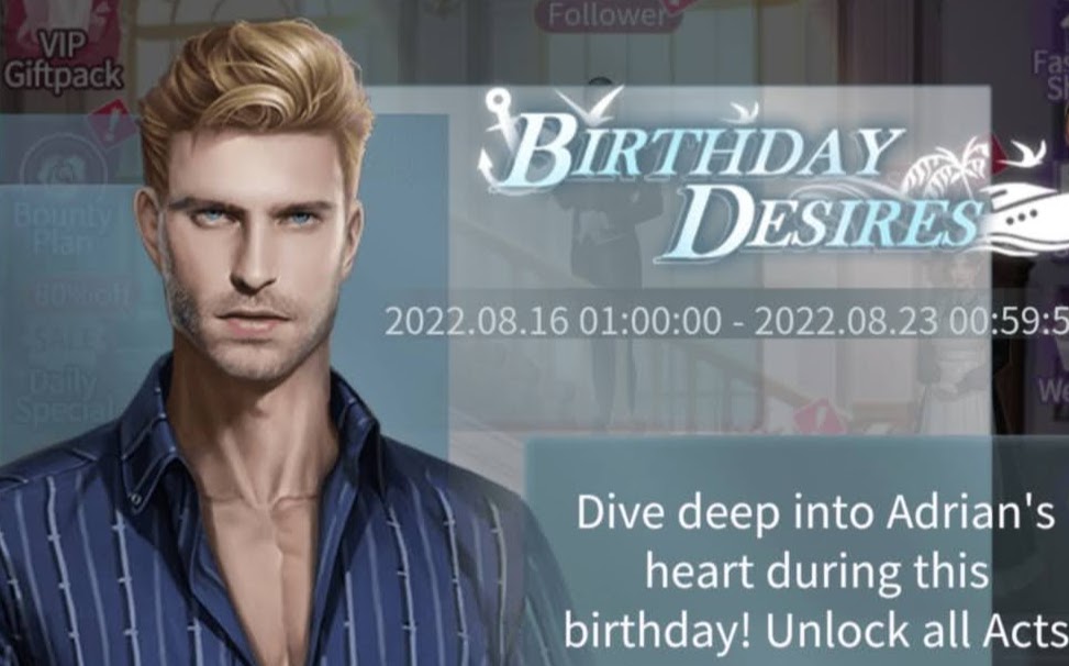 Adrian’s Birthday: EVENT Birthday desires