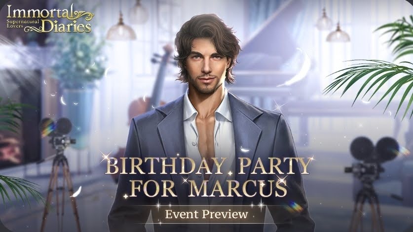 Immortal Diaries. Marcus’ BIRTHDAY 2023: two events